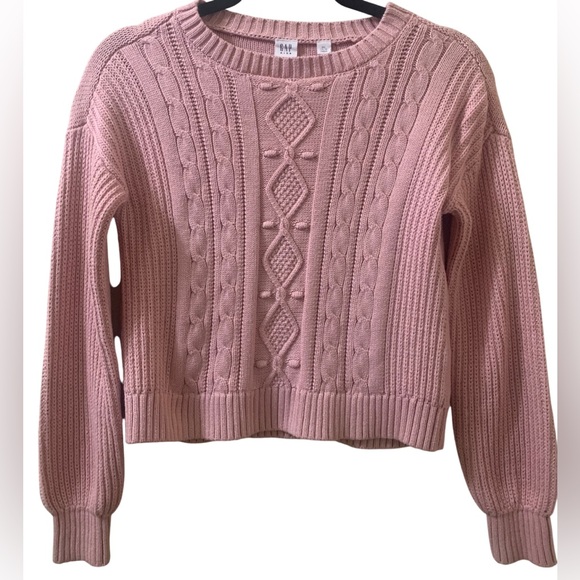 GAP Other - GAP Pink Cable Knit Sweater. 100%Cotton NWOT
